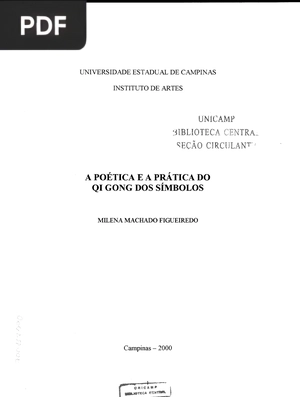 A poética e a prática do qi gong dos simbolos