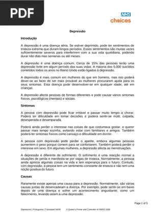 Depressão (Artigo)