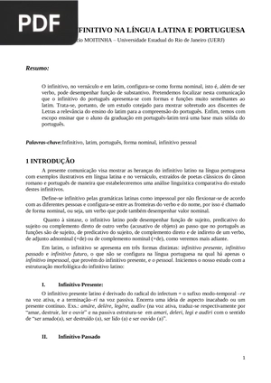 Sintaxe: primeira declinação (Artigo)