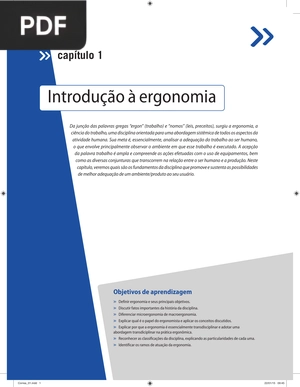 Introdução a ergonomia