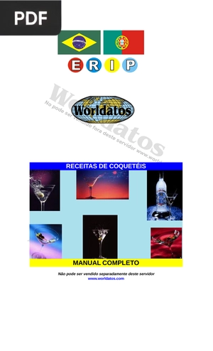 Livro de Receitas Cocina Drinks