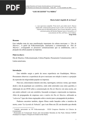 Los muertos na midia