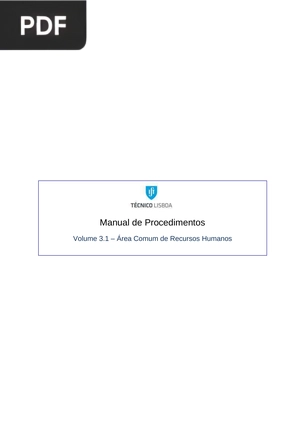 Manual de Procedimentos