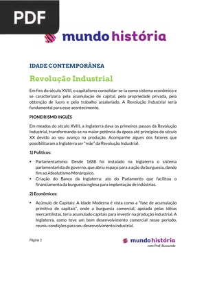 Revolução Industrial (Artigo)
