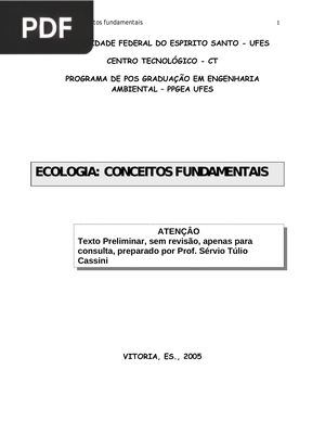 Ecologia