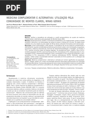 Medicina complementar e alternativa