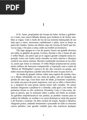 A revolução dos bichos