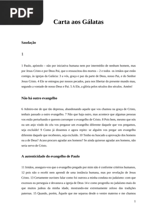 Carta aos Galatas