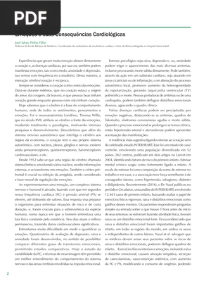 Emoções e suas Consequências Cardiológicas (Artigo)
