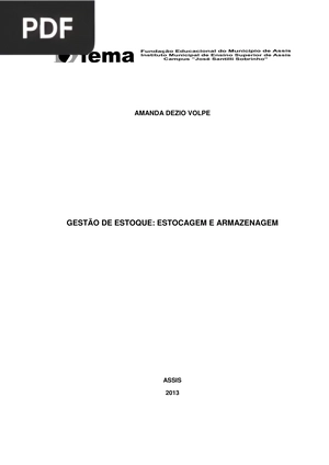 Gestão de estoque: Estocagem e armazenamento