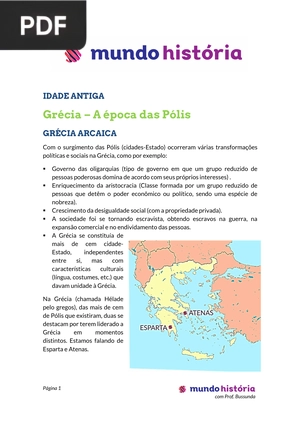 Grécia – A época das Pólis