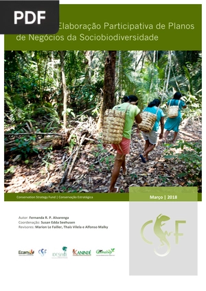 Guia para Elaboração Participativa de Planos de Negócios da Sociobiodiversidade