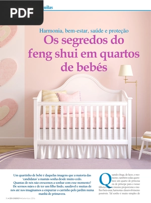 Os segredos do feng shui em quartos de bebés (Artigo)