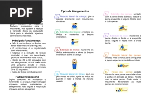 Tipos de Alongamentos (Artigo)