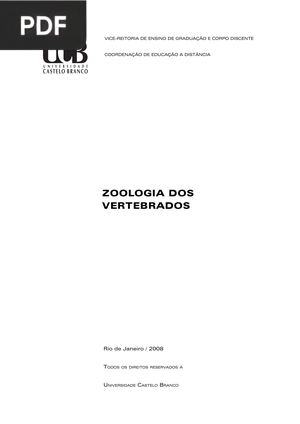 Zoologia dos vertebrados