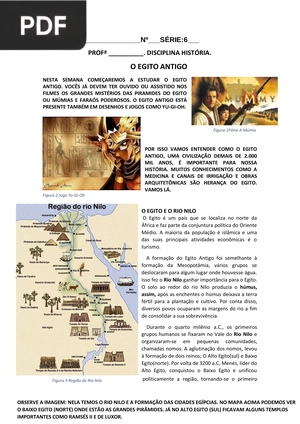 O Egito Antigo (Artigo)