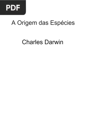 A Origem das Espécies