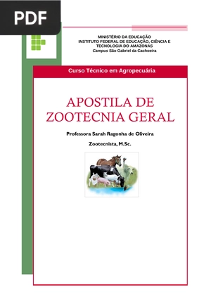 Apostila de zootecnia geral