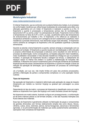 Forjamento (Artigo)