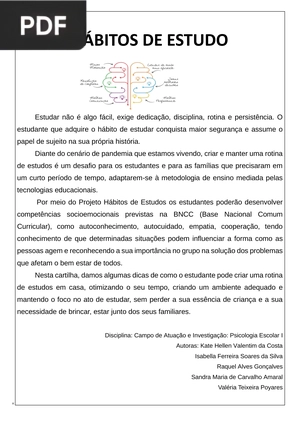 Hábitos de Estudo
