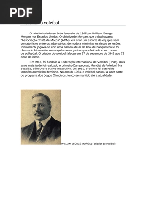 História do voleibol (Artigo)