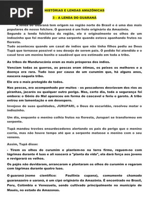 Histórias e lendas amazônia (Artigo)