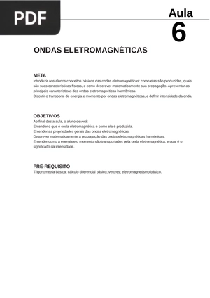 Ondas eletromagneticas