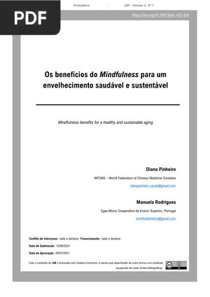 Os benefícios do Mindfulness para um envelhecimento saudável e sustentável