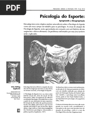Psicologia do Esporte: Apropriando a Desapropriação (Artigo)