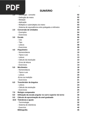 Apostila de metrologia