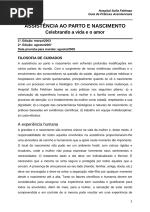 Assistência ao Parto e Nascimento