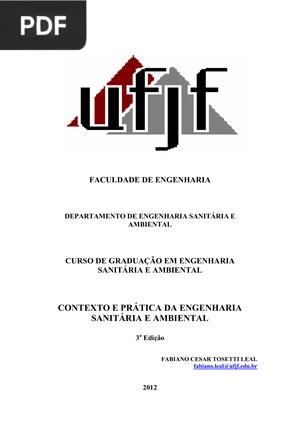 Curso de graduação em engenharia sanitária e ambiental