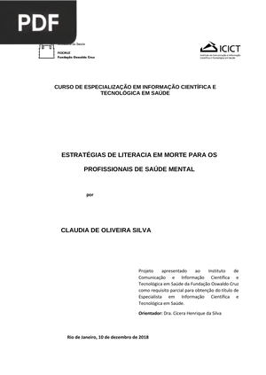 Estratégias de literacia em morte para os profissionais de saúde mental