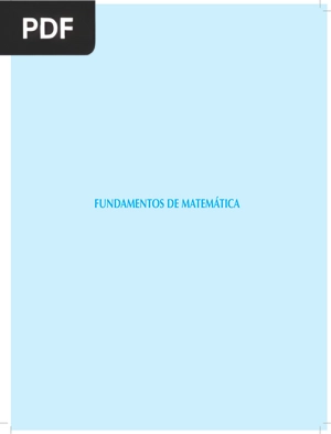 Fundamentos de Matemática