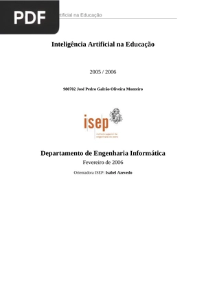 Inteligência Artificial na Educa