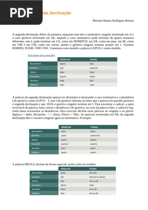 Adjetivos da 2ª Classe