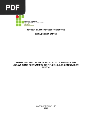 Marketing digital em redes sociais
