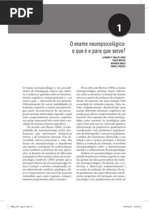 O exame neuropsicológico: o que é e para que serve?