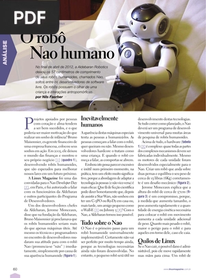 O robô Nao humano (Artigo)