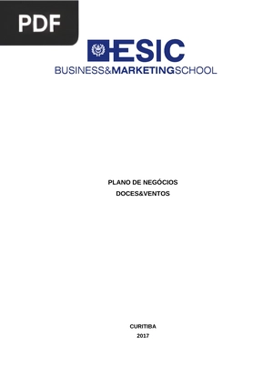 Plano de negócios