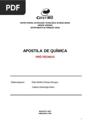 Apostila de química