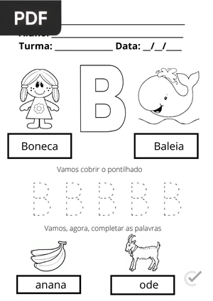 Alfabetização (Letra B) (Artigo)