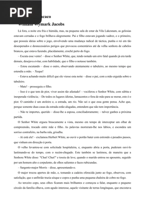 A mão do macaco