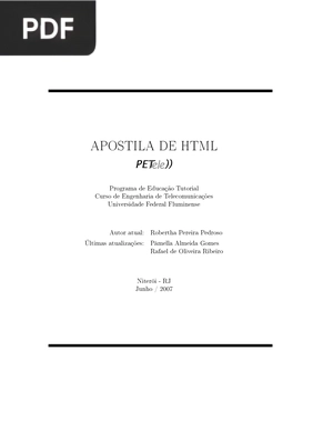 Apostila de HTML