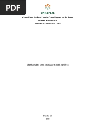 Blockchain: uma abordagem bibliográfica