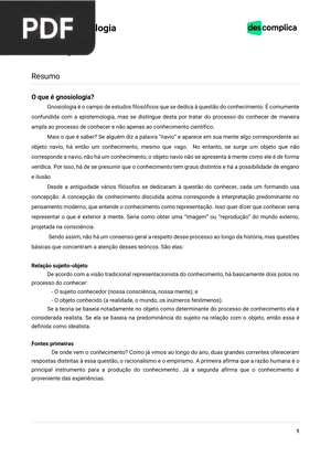Gnosiologia