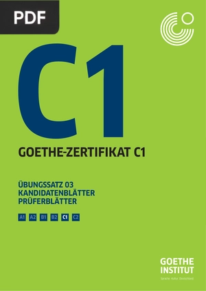Goethe-Zertifikat C1