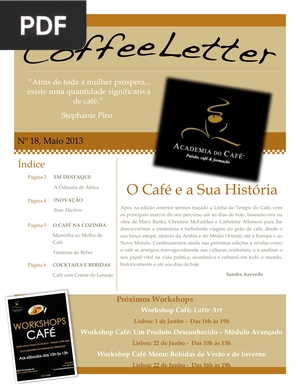 O Café e a Sua História (Artigo)