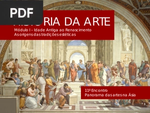 Panorama das artes na Ásia (Apresentação)