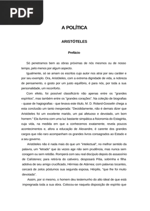 A política